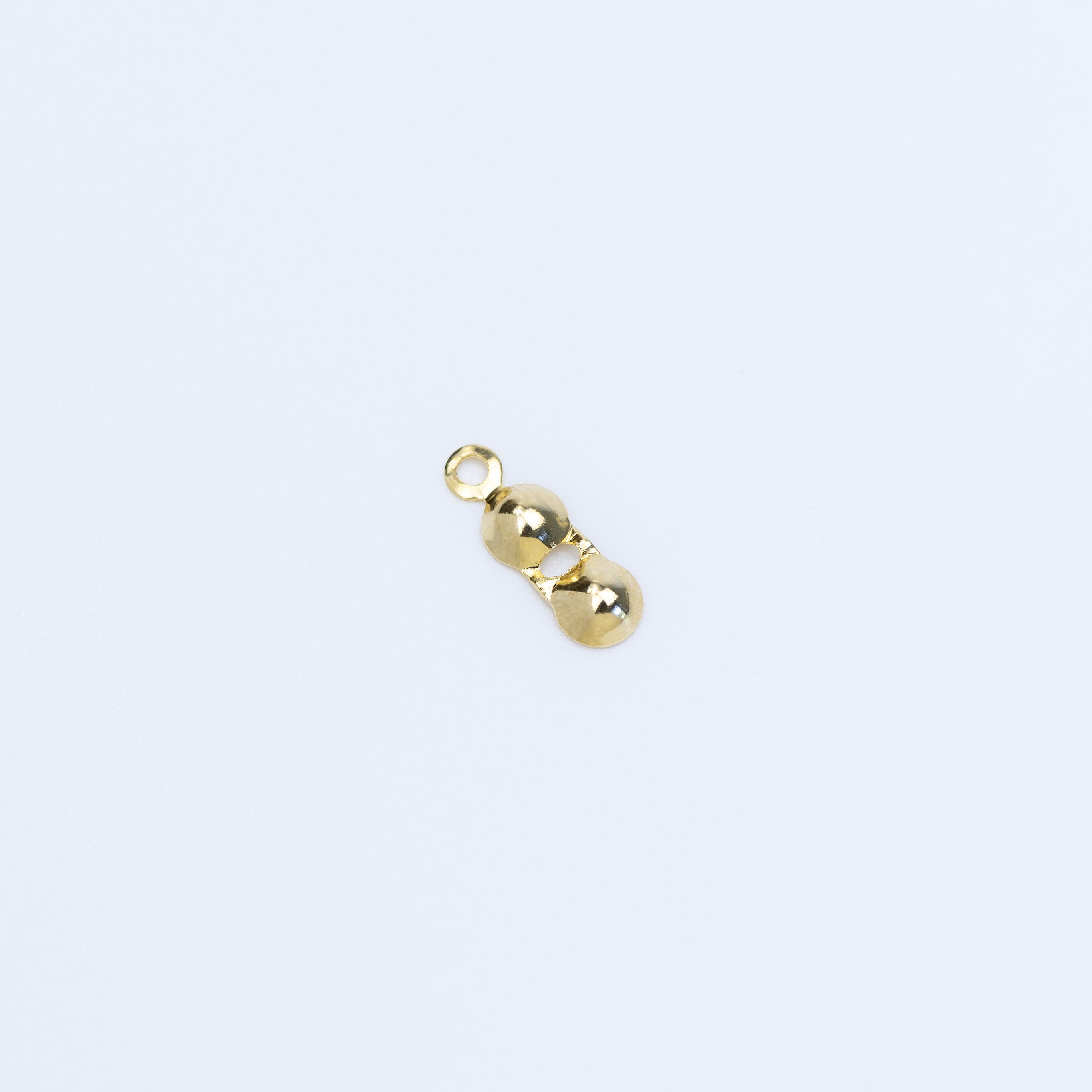 13440 3mm Gold End Cap One Ring